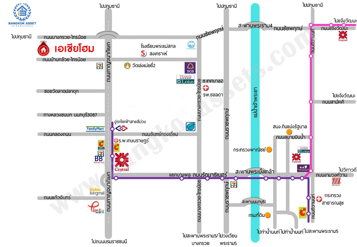 ทาวน์เฮ้าส์มือสองนนทบุรี โครงการ เอเชียโฮมทาวน์1 บางกรวย-ไทรน้อย เนื้อที่ 16 ตร.ว. พื้นที่ใช้สอย 64 ตร.ม. ฟังก์ชัน 2 ห้องนอน 2 ห้องน้ำ 1 ที่จอดรถ บ้านสภาพดี บนทำเลแห่งการเดินทาง เชื่อมต่อถนนกาญจนาภิเษก, ถนนรัตนาธิเบศร์ และจุดขึ้นมอเตอร์เวย์ M81 "บางใหญ่-กาญจนบุรี" จองเลย!